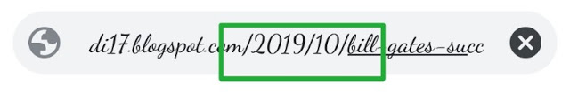 blogger post url se date kaise hataye, blog se date ko kaise hatayen